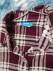 Classic Plaid Flannel Shirt for Women