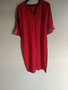 Red Kurta