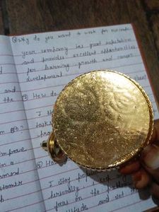 Beautiful Gold artistic plate