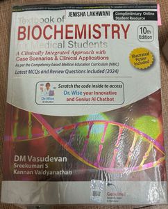 Textbook of Biochemistry for Medical Students