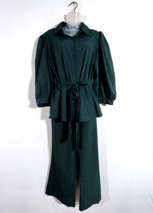 Dark Green Co-ord Set (Women's)
