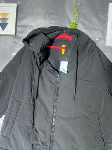 Black Hooded Jacket