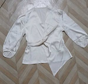 Elegant Wrap Top