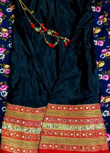 Lehnga Choli (Red &amp; Black)