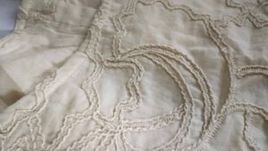 Chic Cream Textured Puff Sleeve Top