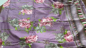 unstitched cotton suit