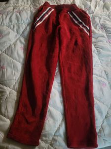 Red Casual Pants