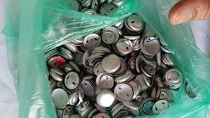 cloth material  press button aluminium