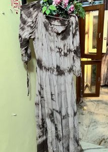 Boho Tie-Dye Maxi Dress