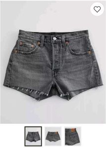 Levi's Gray Denim Shorts Waist 27