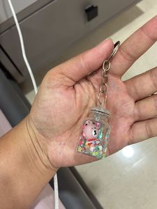 Cute Bear Jar Keychain