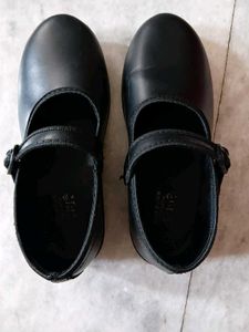 Women Black Buckle Shoes