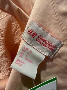 Peach Lace Dress - Size S