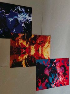 Anime posters - tanjiro, Naruto, gojo saturo,.