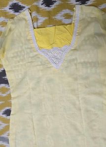 Yellow Kurta Set
