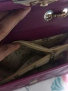 Quilted Chain Sling Bag