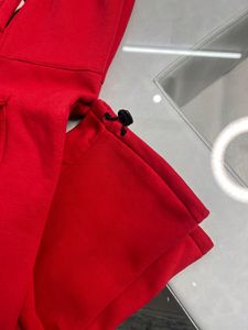 RED CONVERSE LOWER WITH SIDE POCKET