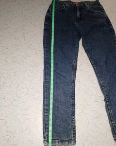 Stylish Dark Wash Denim Jeans