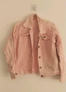 Light Pink Denim Jacket
