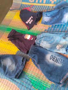 5-16 month Kids Denim Shorts &amp; Pants Bundle