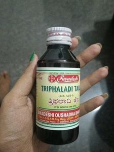 Swadeshi Triphaladi Taila for External Use