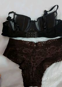 Lace Bra &amp; Panty Set