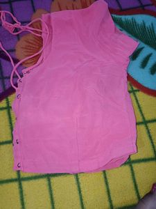 Pink Saree Blouse