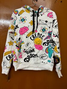 Multicoloured Hoodie For Winters