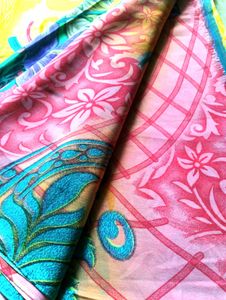 Floral Print saree
