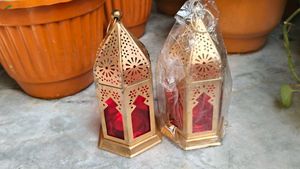 Set of Two Decorative Lanterns