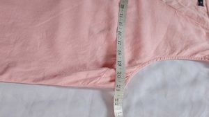 Chic Pink Sleeveless V-Neck Button-Up Top