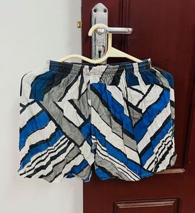 Geometric Print Cute Lounge Shorts