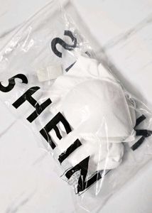 Shein Bra and Panty Set - White - Size - M