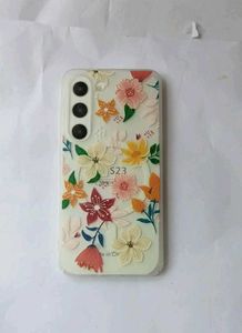 Floral Embossed Phone Case for Samsung S23
