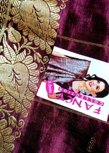 Exquisite Silk Blend Saree