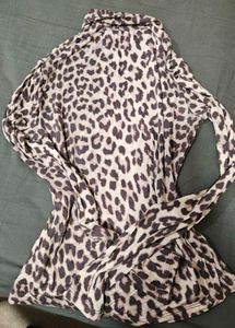 H&amp;M Leopard Print Top