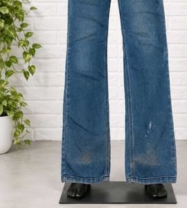 Vintage Wide Leg Blue Jeans