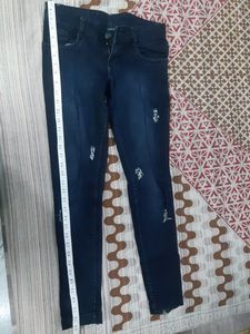dark blue Jeans &amp; Trousers
