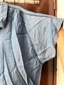 Denim Crop Top
