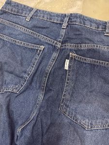 Women's Ripped Blue Flare Jeans
