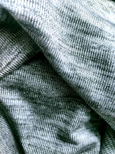 Shiny👌🎉Gray Knit Fabric tshirt