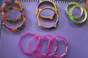 4 different set of bangles