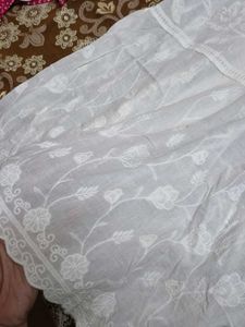 White Embroidered top