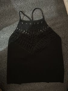 Ruffle Halter Top