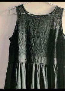 Ajio Black Dress Bust 34-36