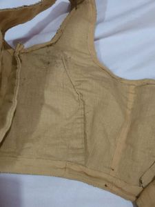 Elegant Gold Embroidered Blouse