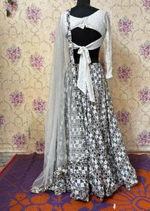 Elegant Printed Lehenga Choli Set
