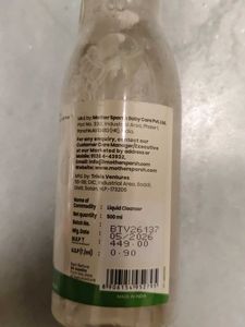 Mother Sparsh Baby Liquid Cleanser