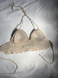 Boho Crochet Bikini Top