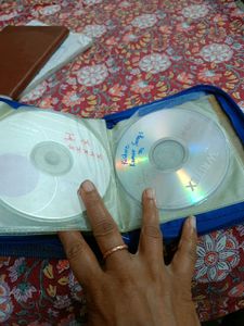 Blue 24 CD Case Holder